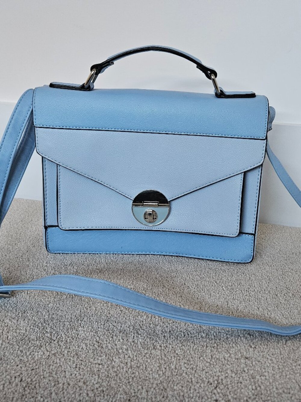 Blue purse